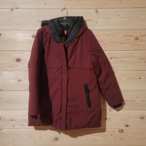 ZeroXposur Women's Burgundy Snow Jacket Size L 23x32